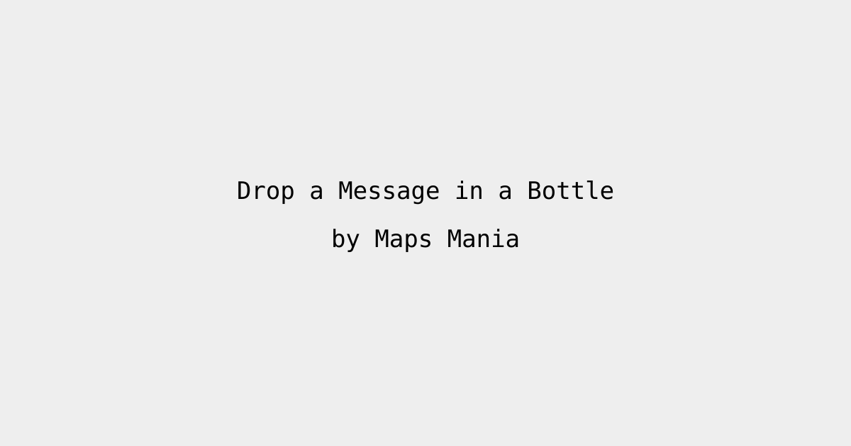 Drop a Message in a Bottle • BoredReading.com